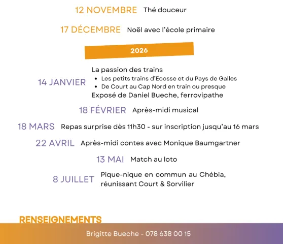 Flyer - format réseaux sociaux Sorvilier (68) (Foto: Sandra Schneeberger) Flyer - format réseaux sociaux Sorvilier (68) (Foto: Sandra Schneeberger)